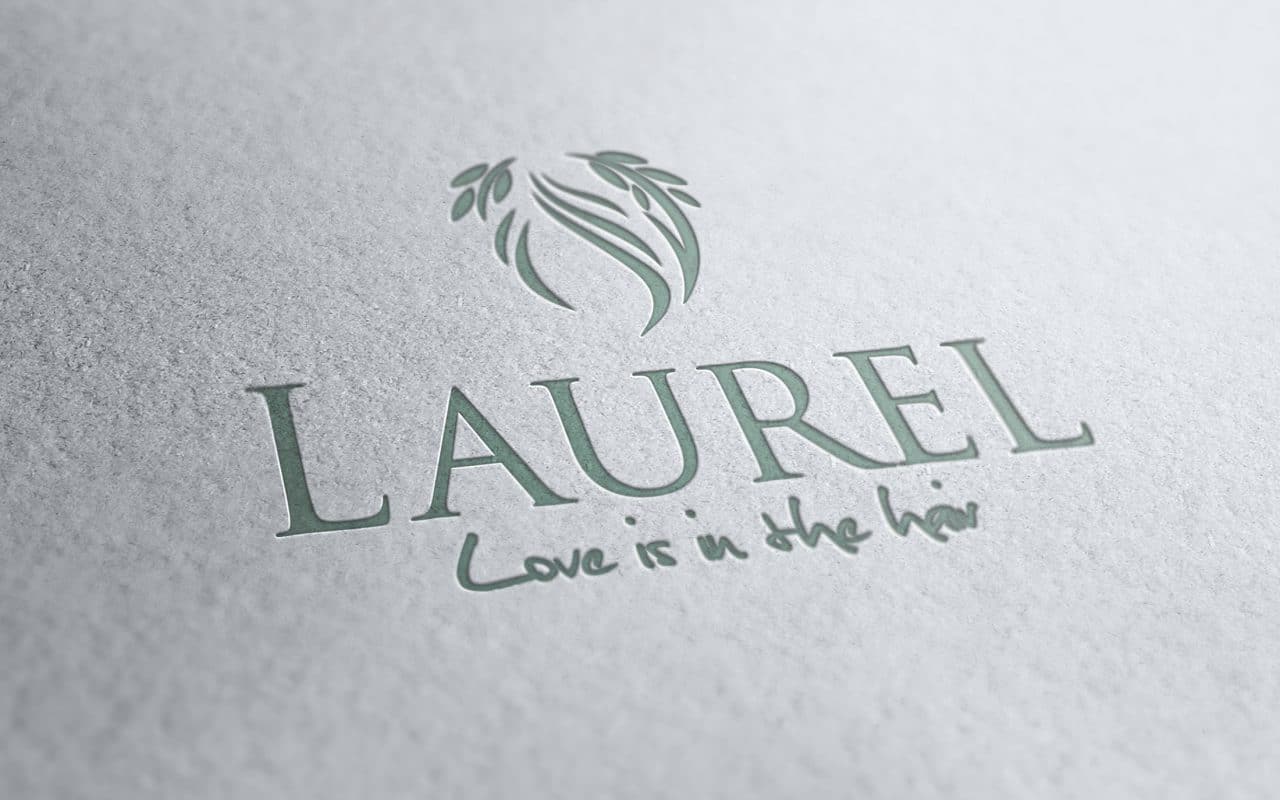 Logo za frizerski salon Laurel