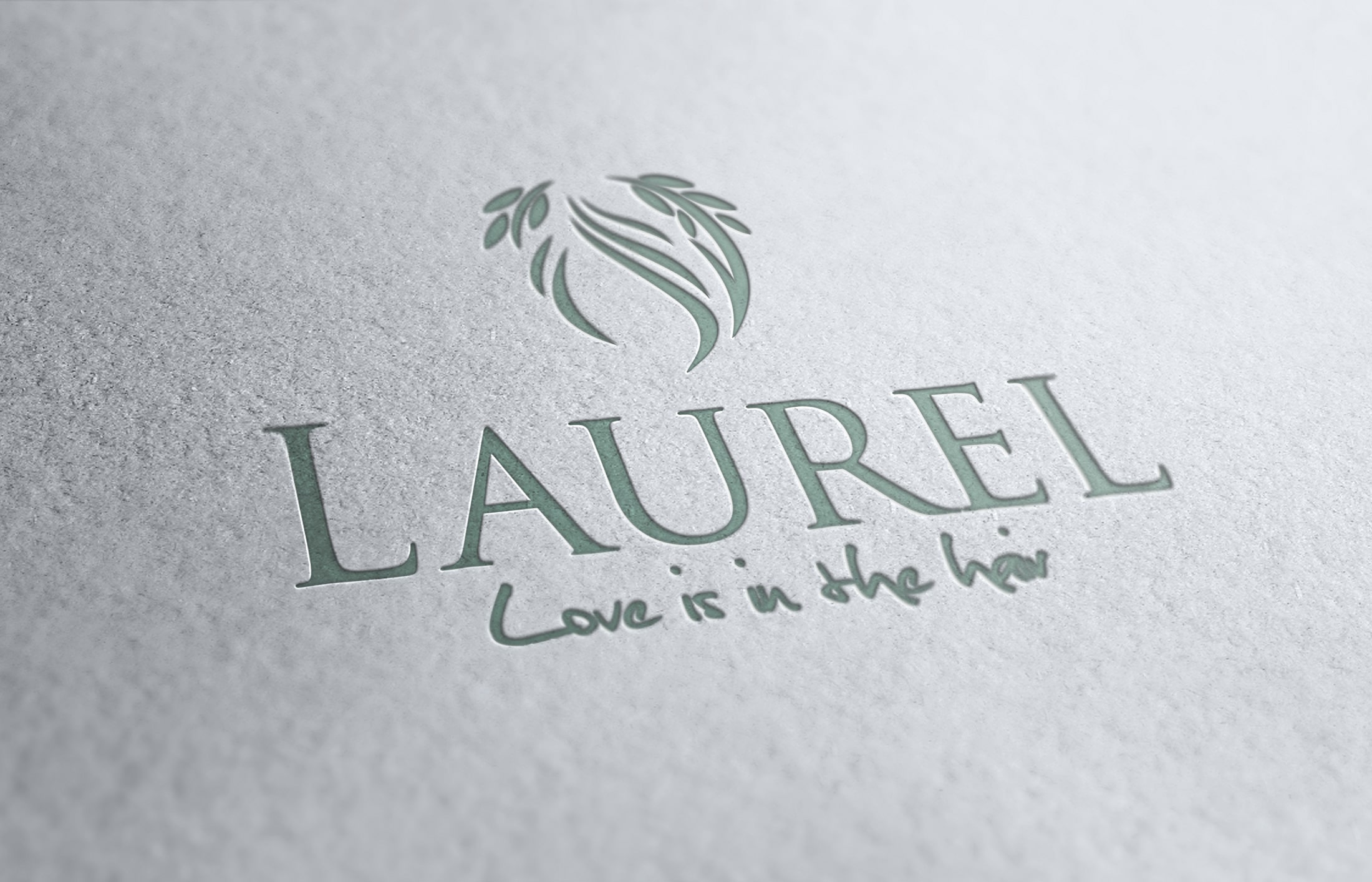 Logo za frizerski salon Laurel