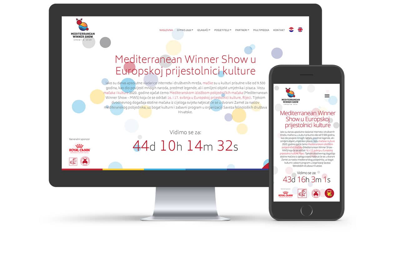 Web stranica MWS2020